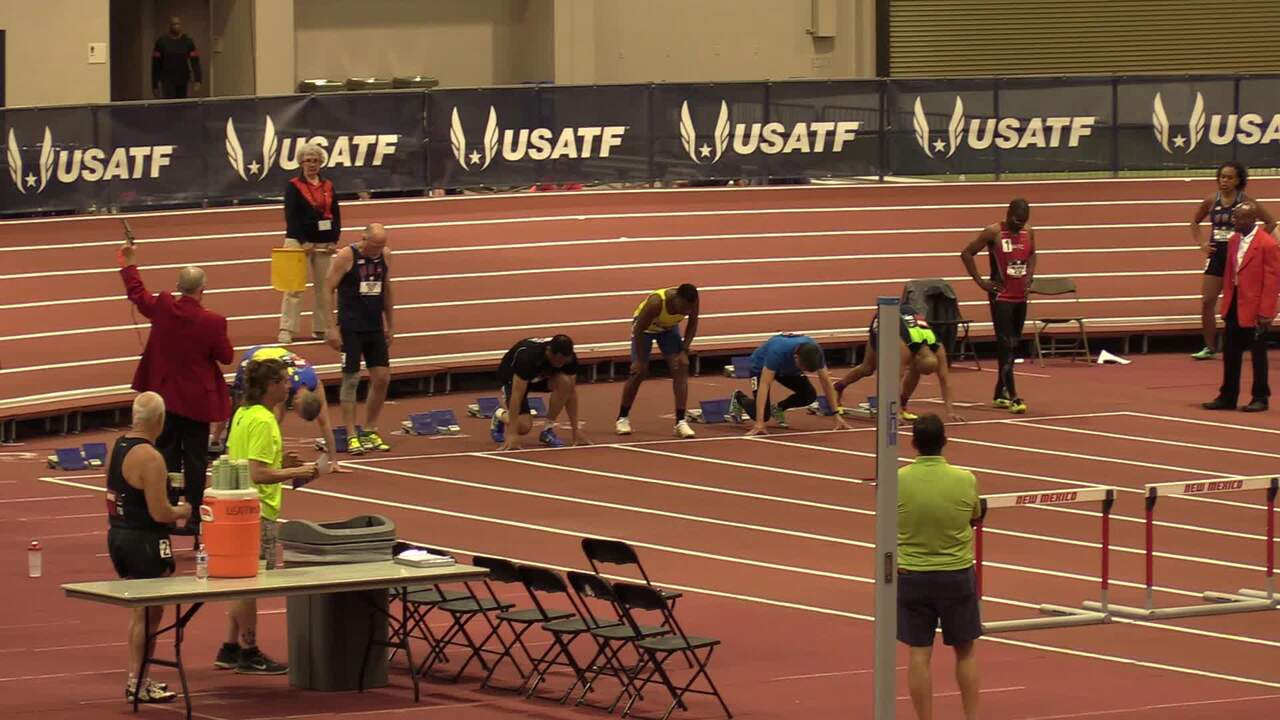 USATF.TV - Videos - Men's 55-59 60m Hurdles - USATF Masters Indoor ...