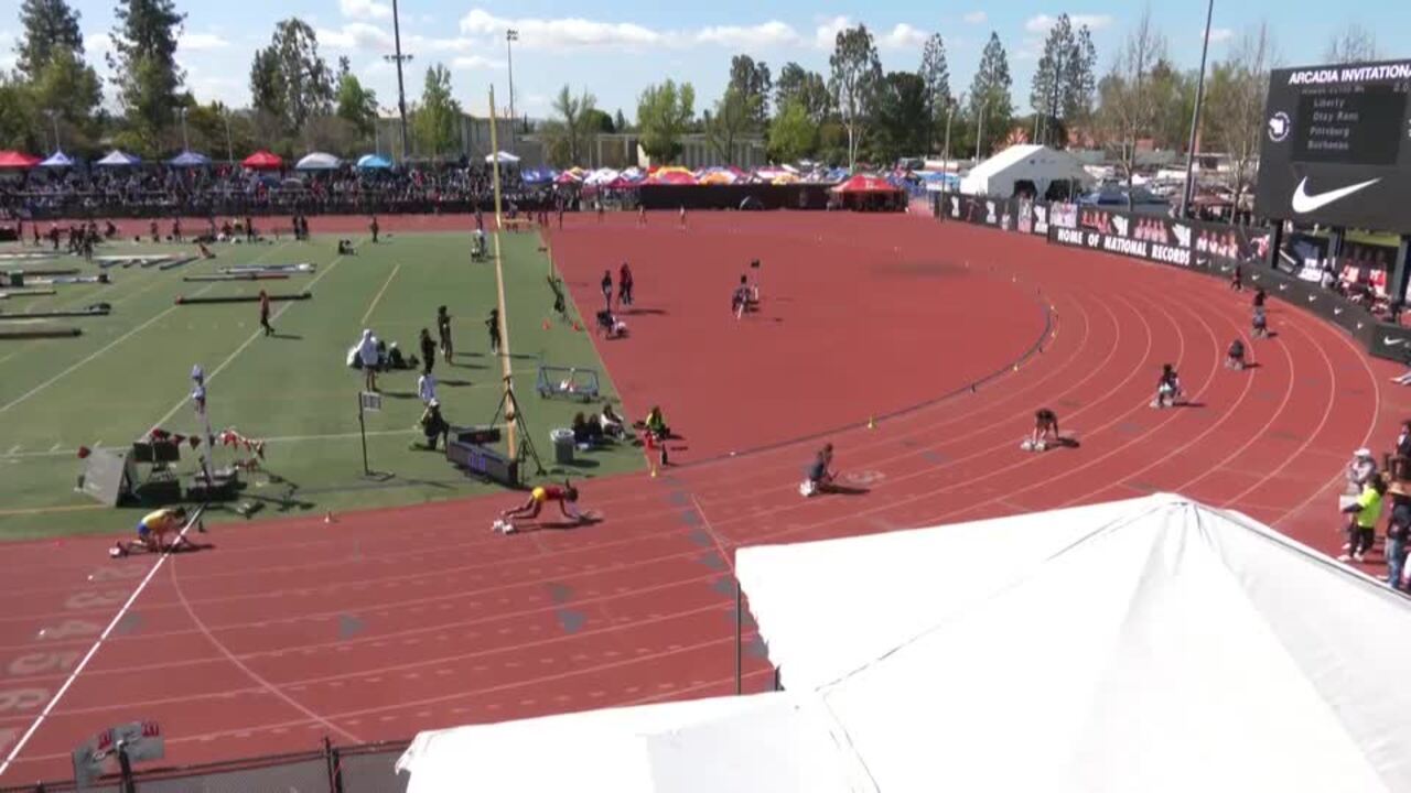 Arcadia Invitational Videos Girls 4X100m