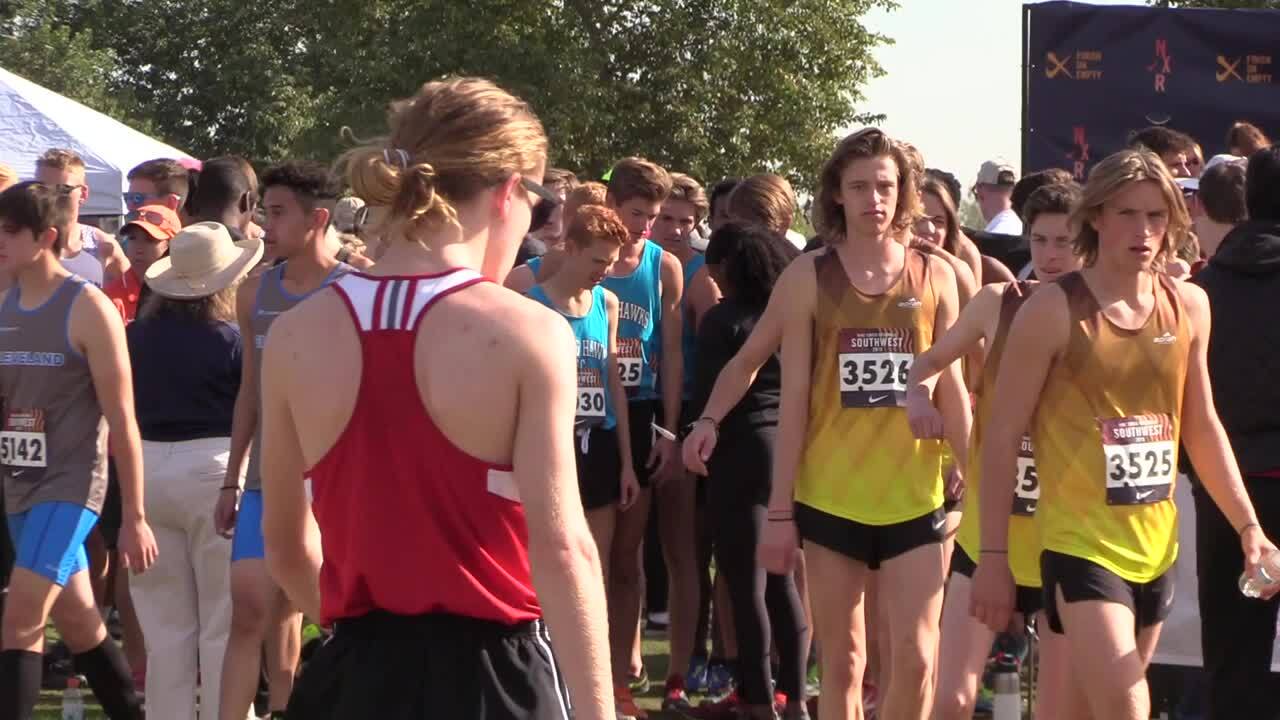 Boys Championship 5k XC NXR Southwest Regional 2018