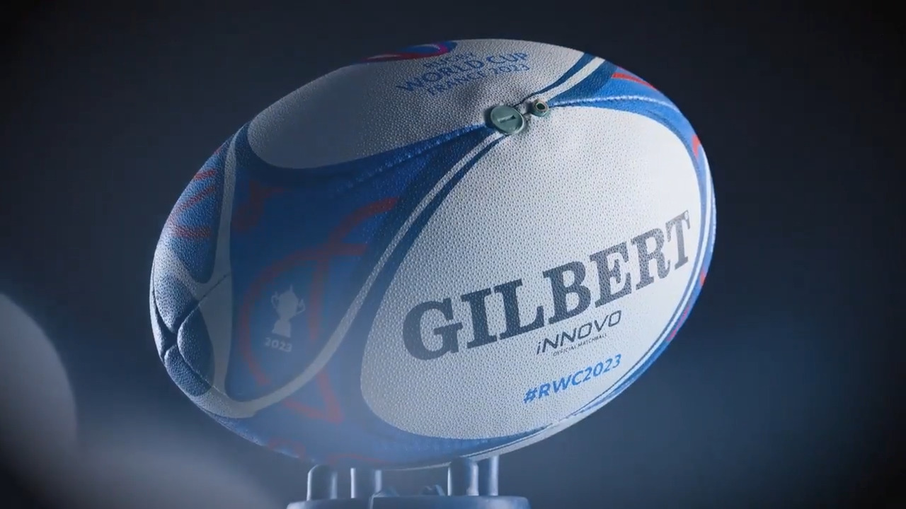 Gilbert dévoile le premier ballon de match à valve double pour la Coupe du  Monde de Rugby 2023 ｜ Coupe du Monde de Rugby 2023