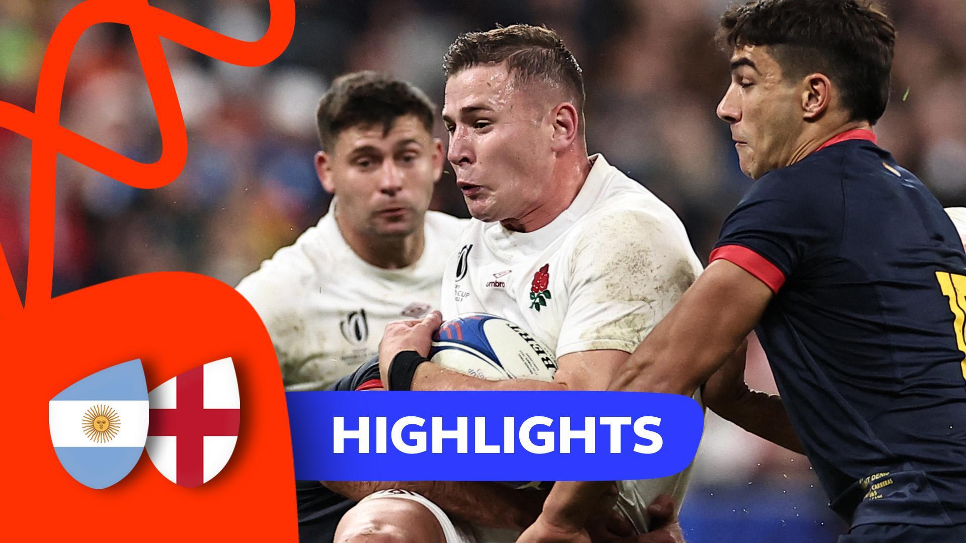 Argentina vs England LIVE! Rugby World Cup 2023 result, match stream and  latest updates today