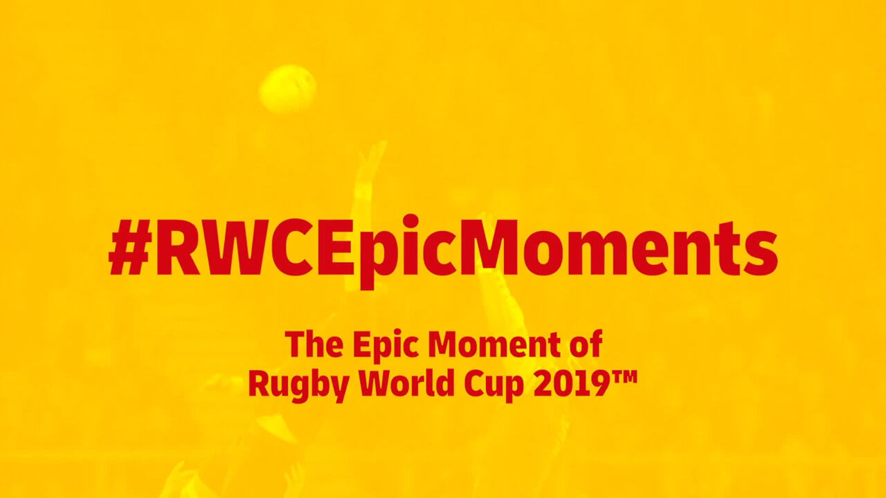 The Epic Moment of the Rugby World Cup 2019