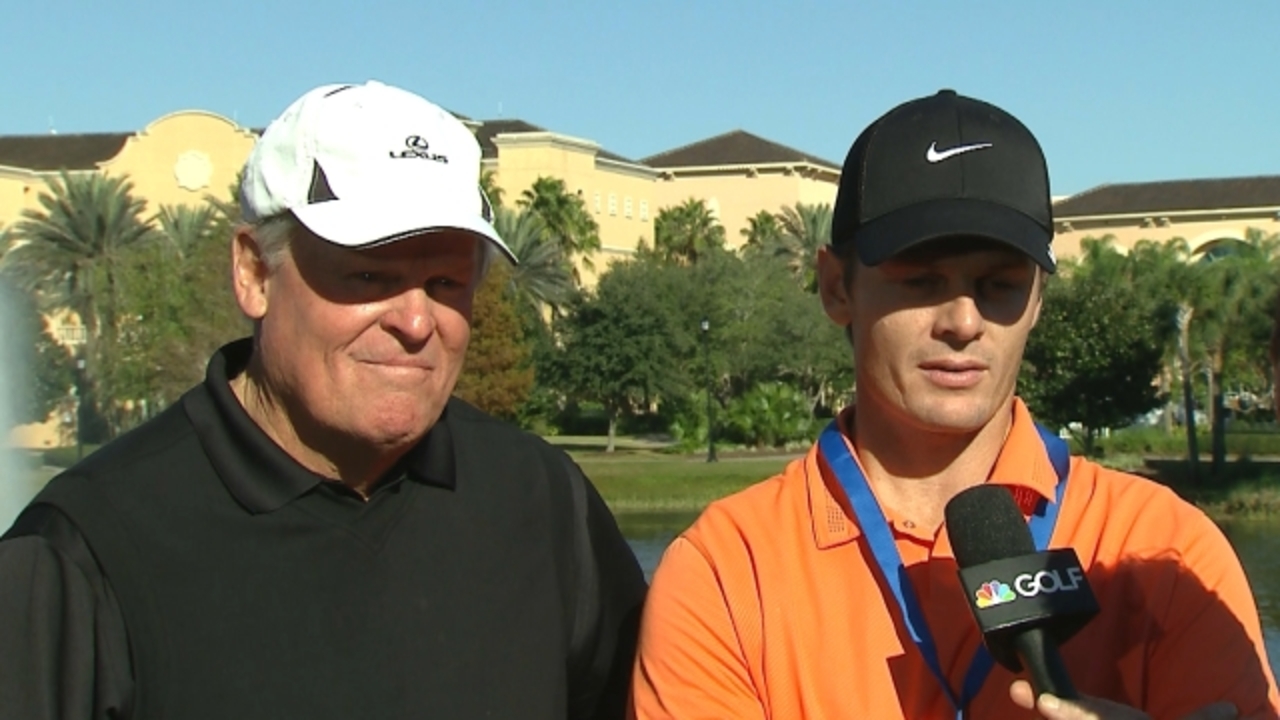 Johnny and Andy Miller comments after Round 1 of PNC Father/Son
