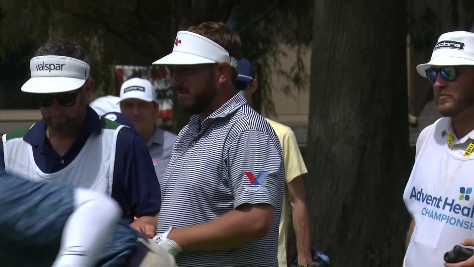 Taylor Dickson makes birdie on No. 8 at AdventHealth