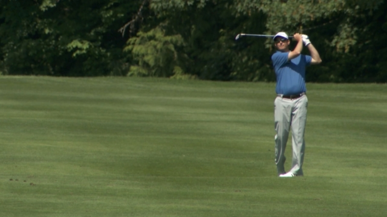 Bryn Parry is the top Canadian at the PC Financial Open