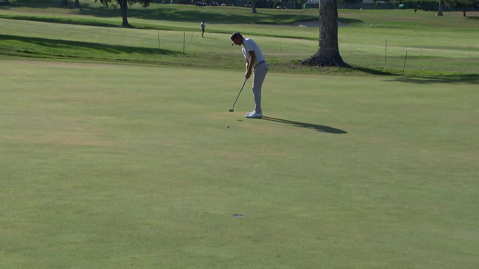 Travis Trace makes birdie on No. 15 at Utah Championship