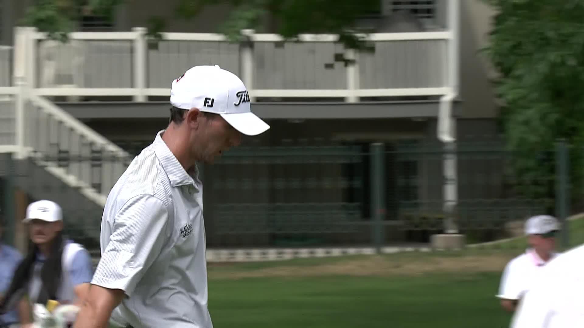 Carter Jenkins makes birdie at Utah Championship