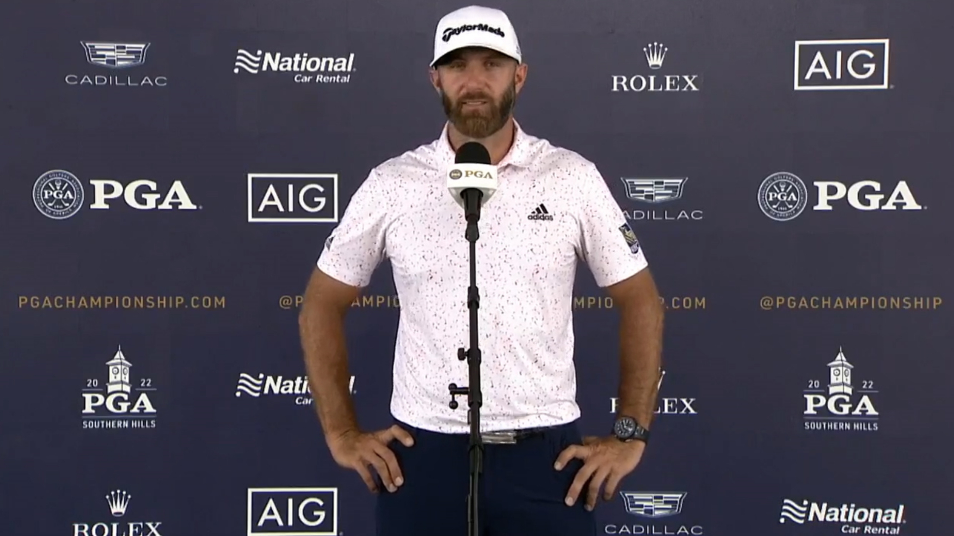 Dustin Johnson on what it takes to win PGA Championship