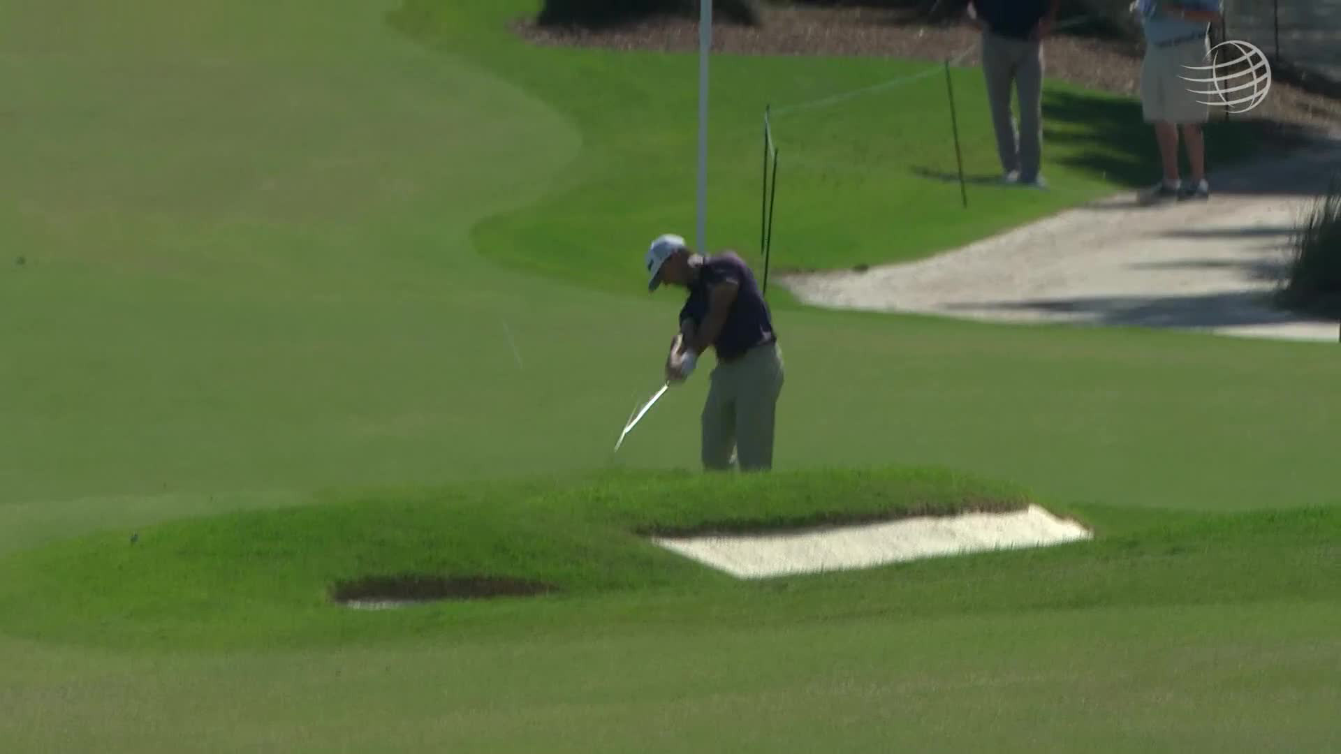 Wade Ormsby dials in approach to set up birdie at WGC-Workday