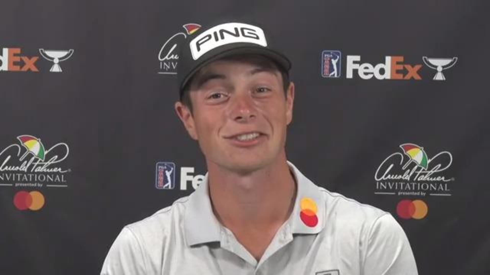 Viktor Hovland Firing On All Cylinders Entering Bay Hill