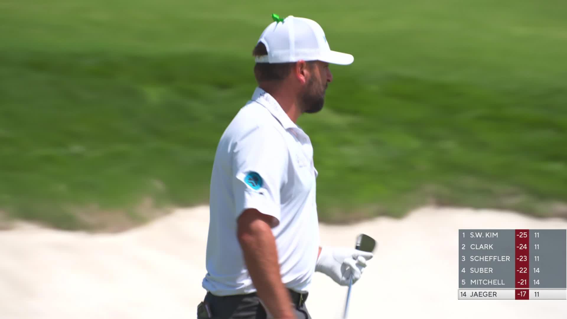 Stephan Jaeger makes birdie on No. 12 at THE CJ CUP