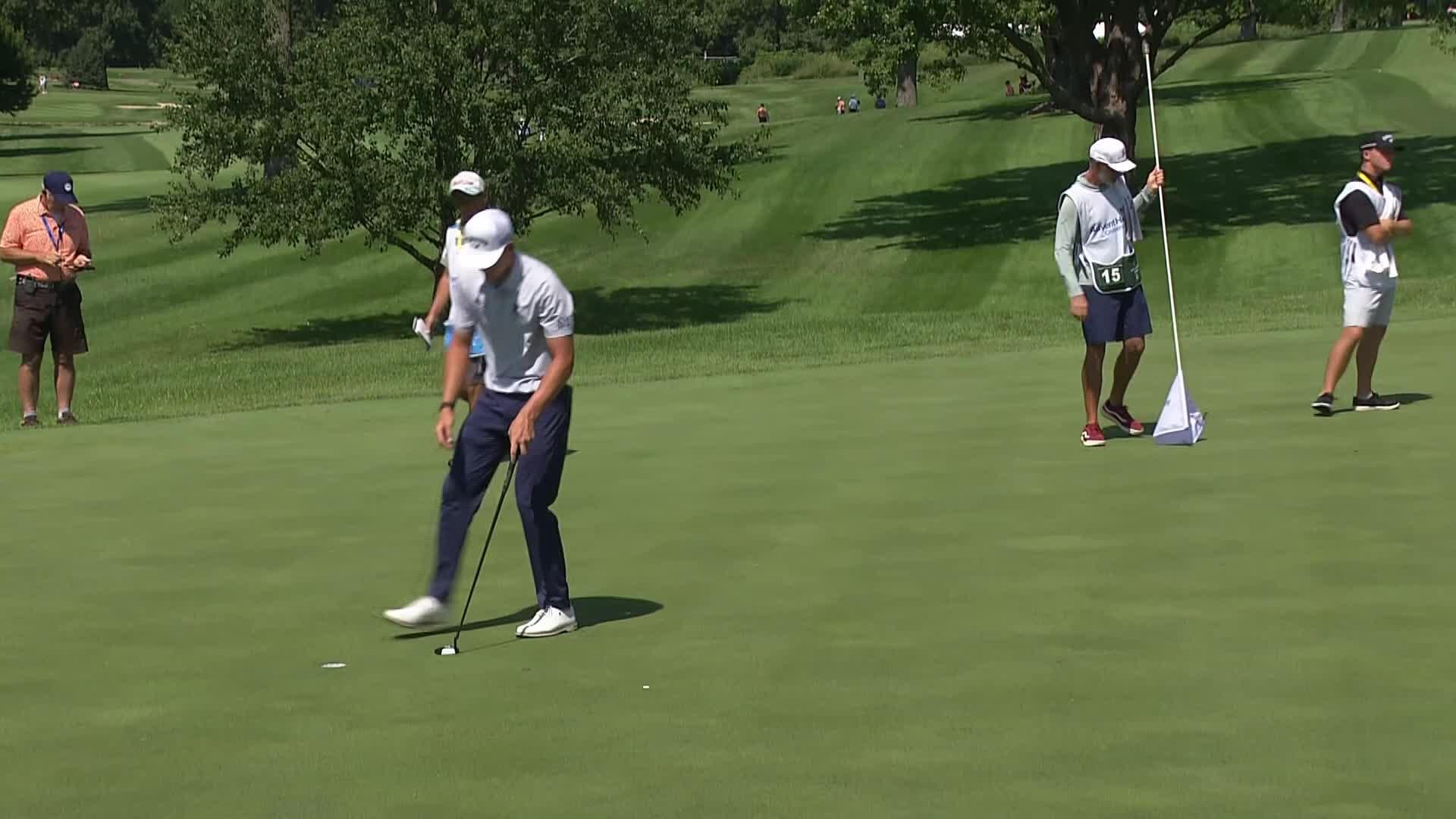 Barend Botha makes birdie on No. 15 at AdventHealth