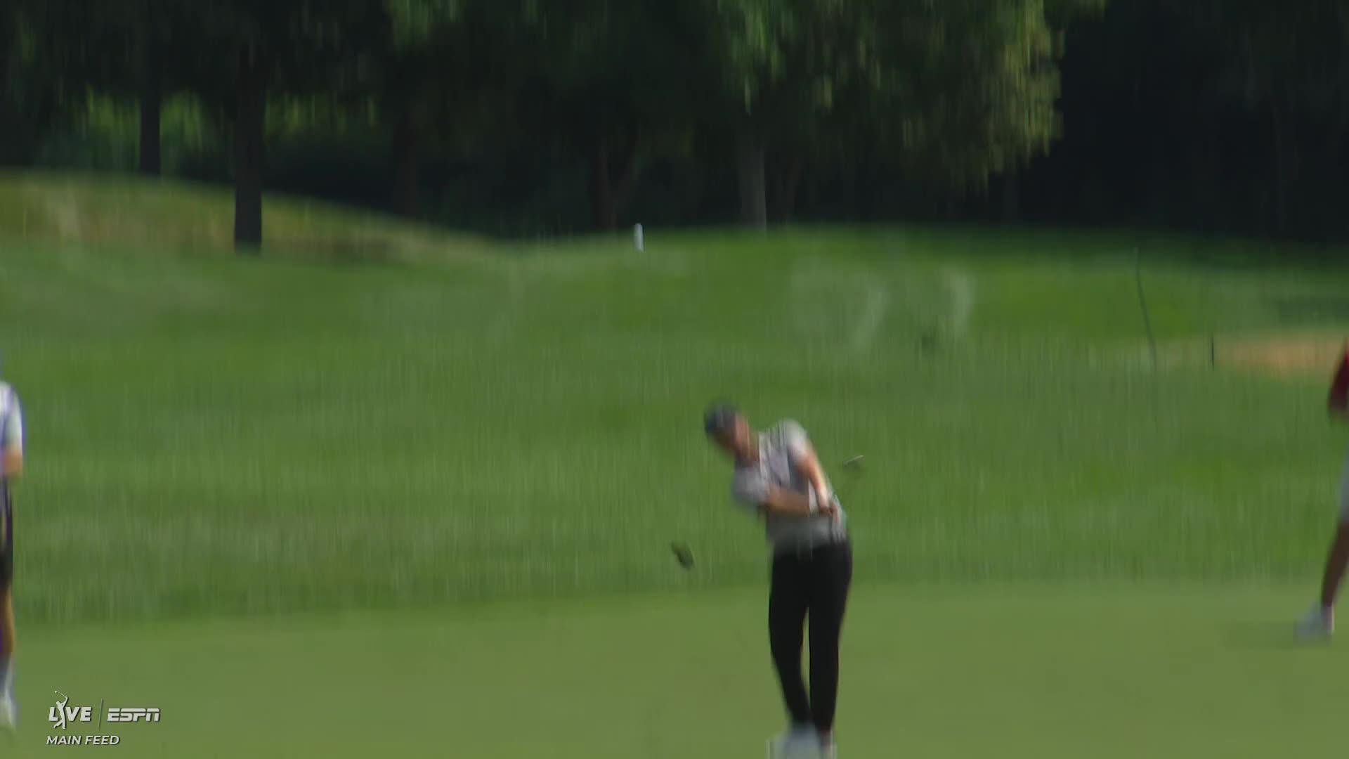 Chandler Blanchet's 98-yard approach sets up birdie on No. 6 at 3M Open