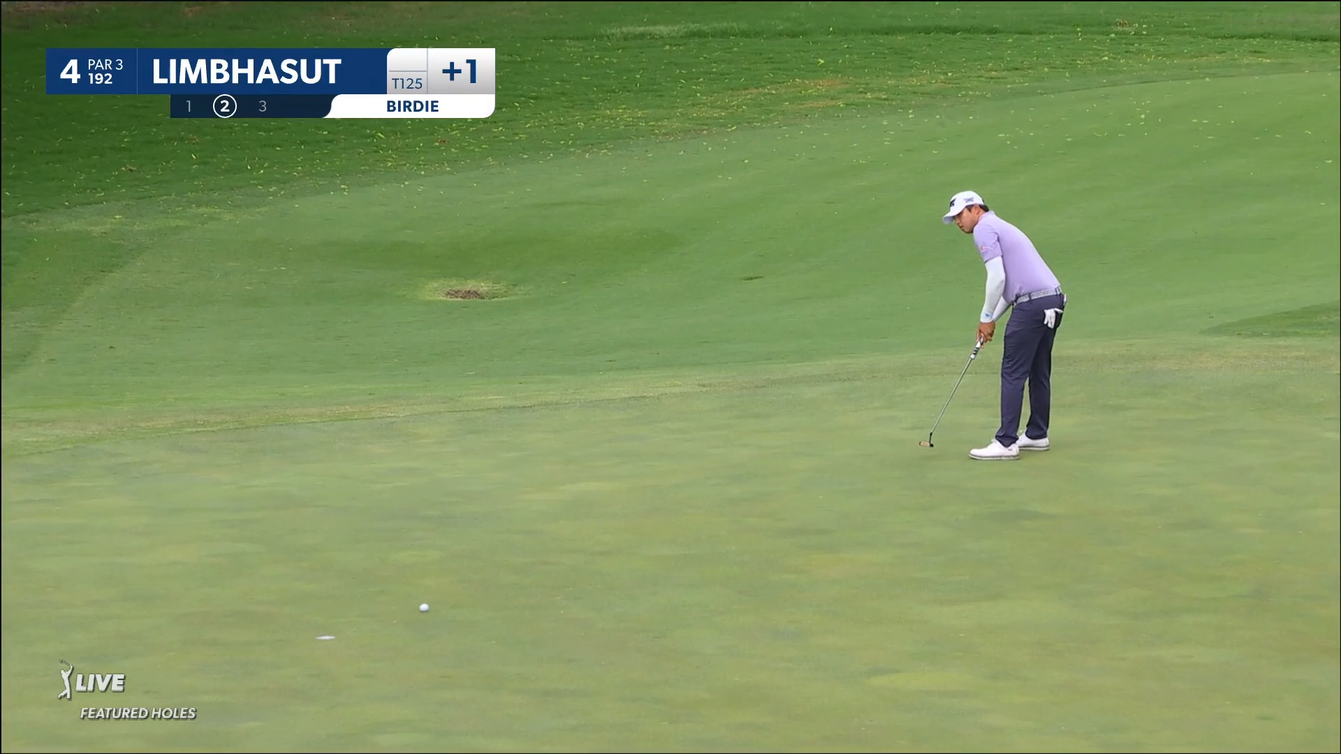 KK Limbhasut drains 23-foot birdie putt at CJ CUP Byron Nelson