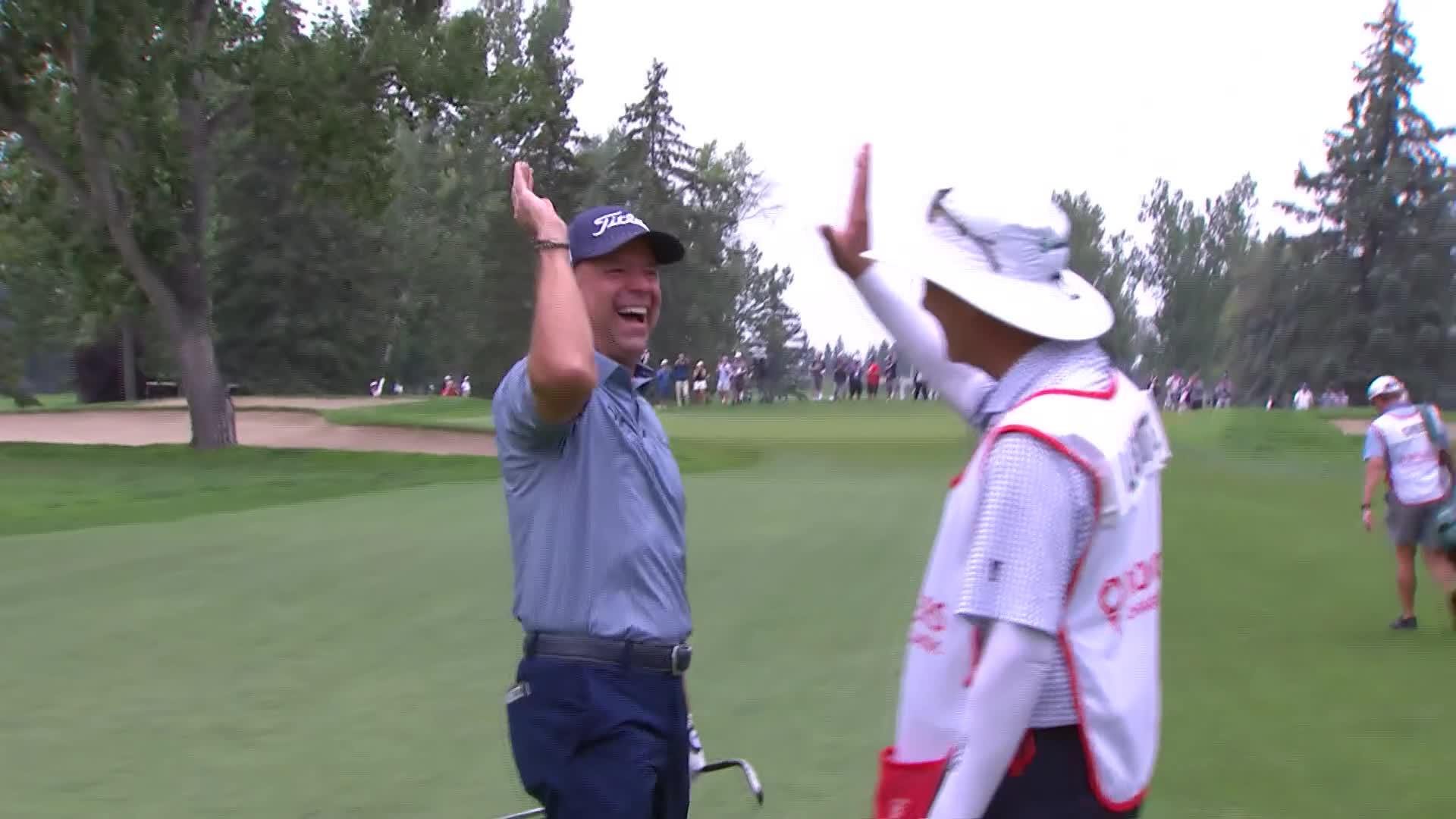 Rob Labritz makes Eagle on No. 6 at Rogers Charity Classic