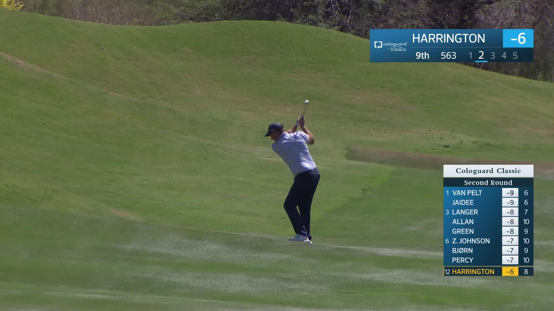 Padraig Harrington makes eagle putt on No. 9 at Cologuard Classic