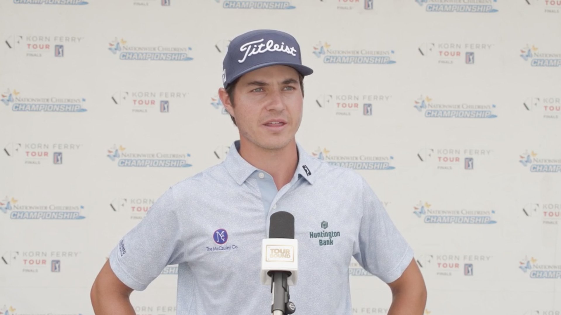 Korn Ferry Tour winner Cole Sherwood on earning 2027 PGA Tour status