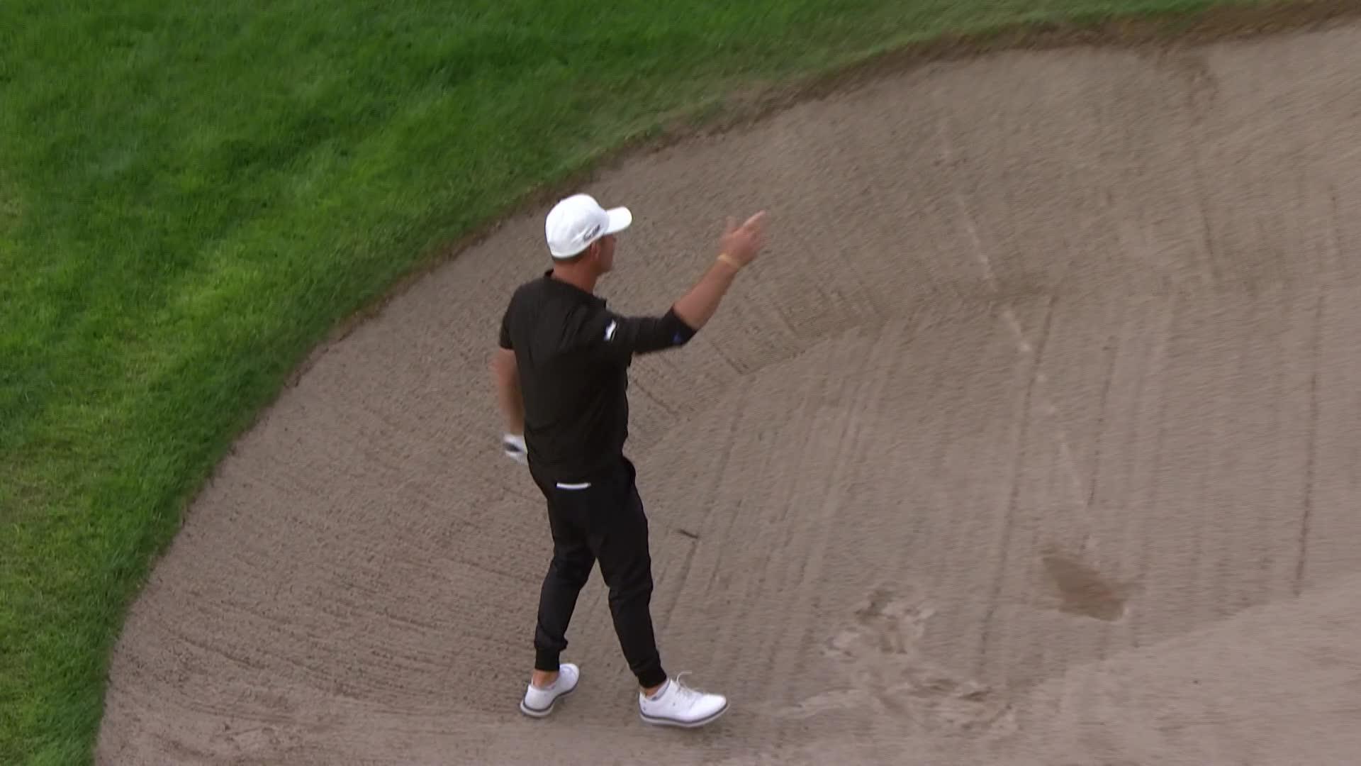 Alex Cejka makes eagle on No. 18 at Charles Schwab Cup Championship