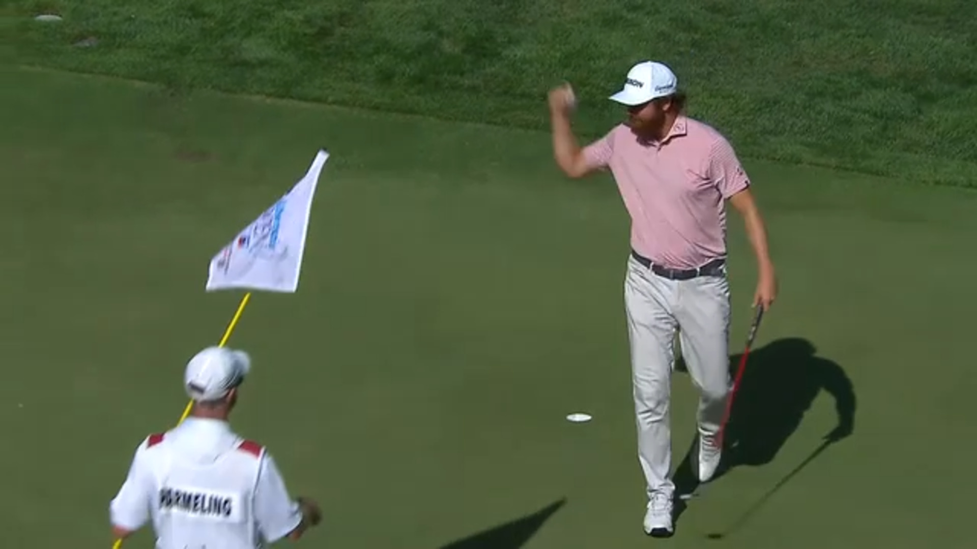 Evan Harmeling's tee shot to 5 feet yields birdie at Albertsons Boise Open