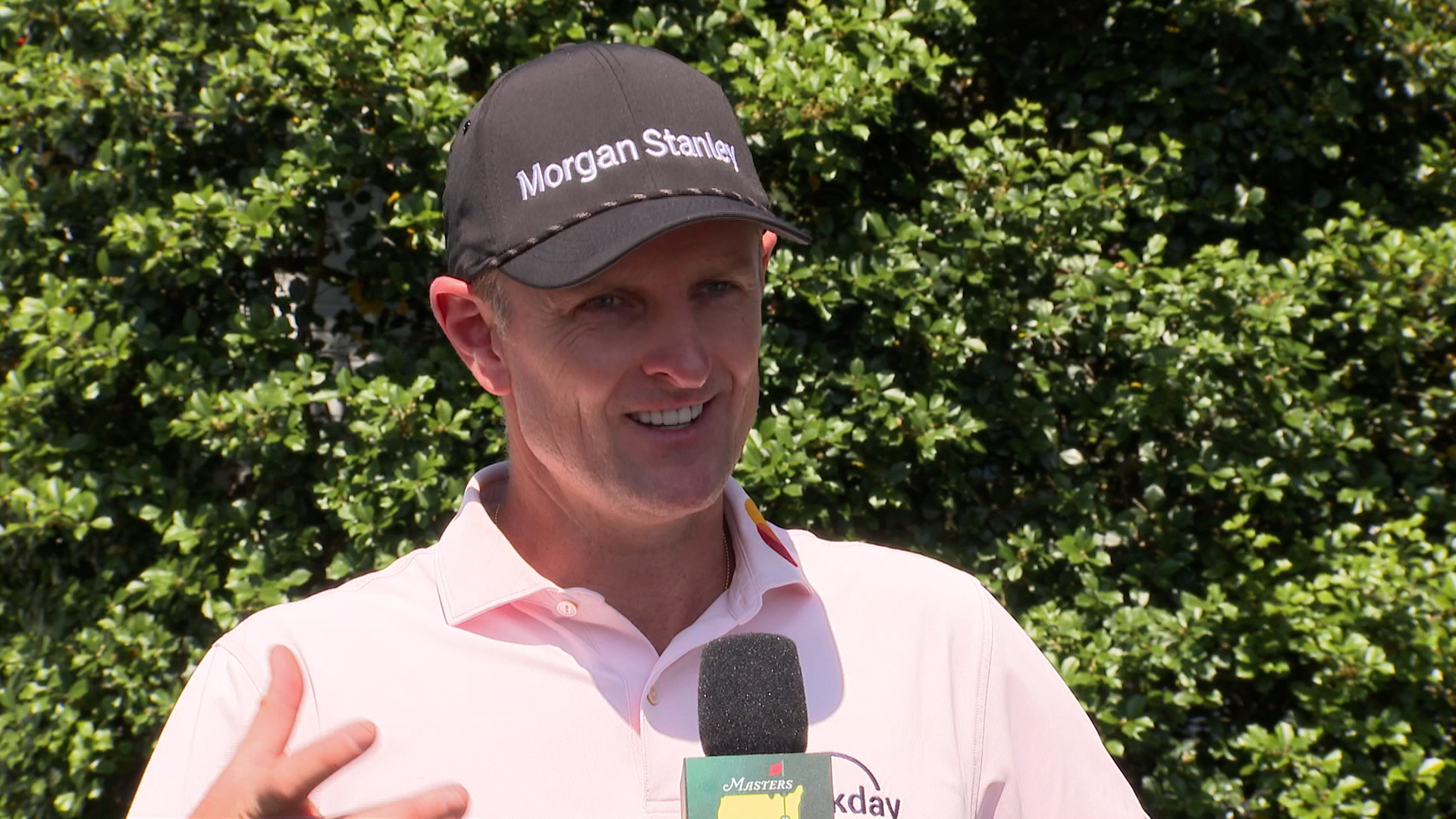 Justin Rose on finding aggressive mindset at Masters