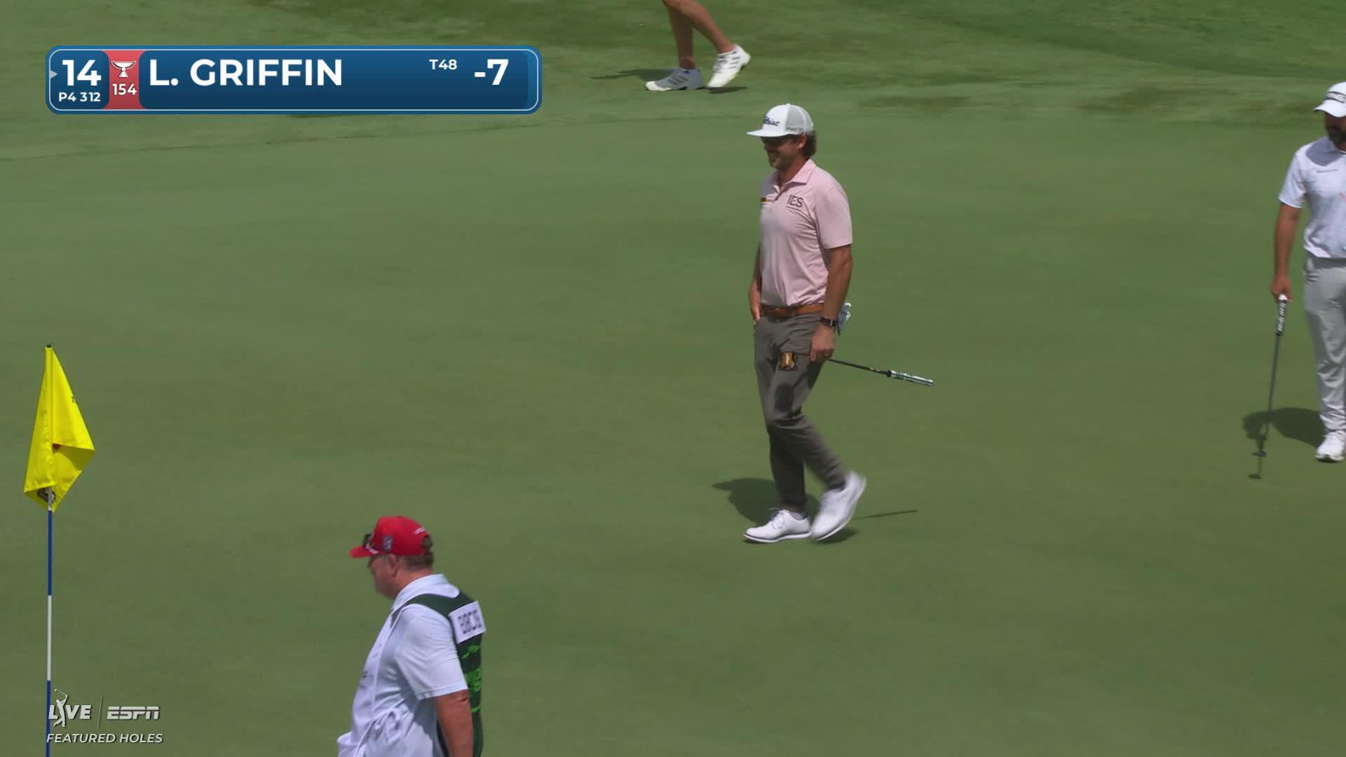 Lanto Griffin makes birdie on No. 14 at THE CJ CUP