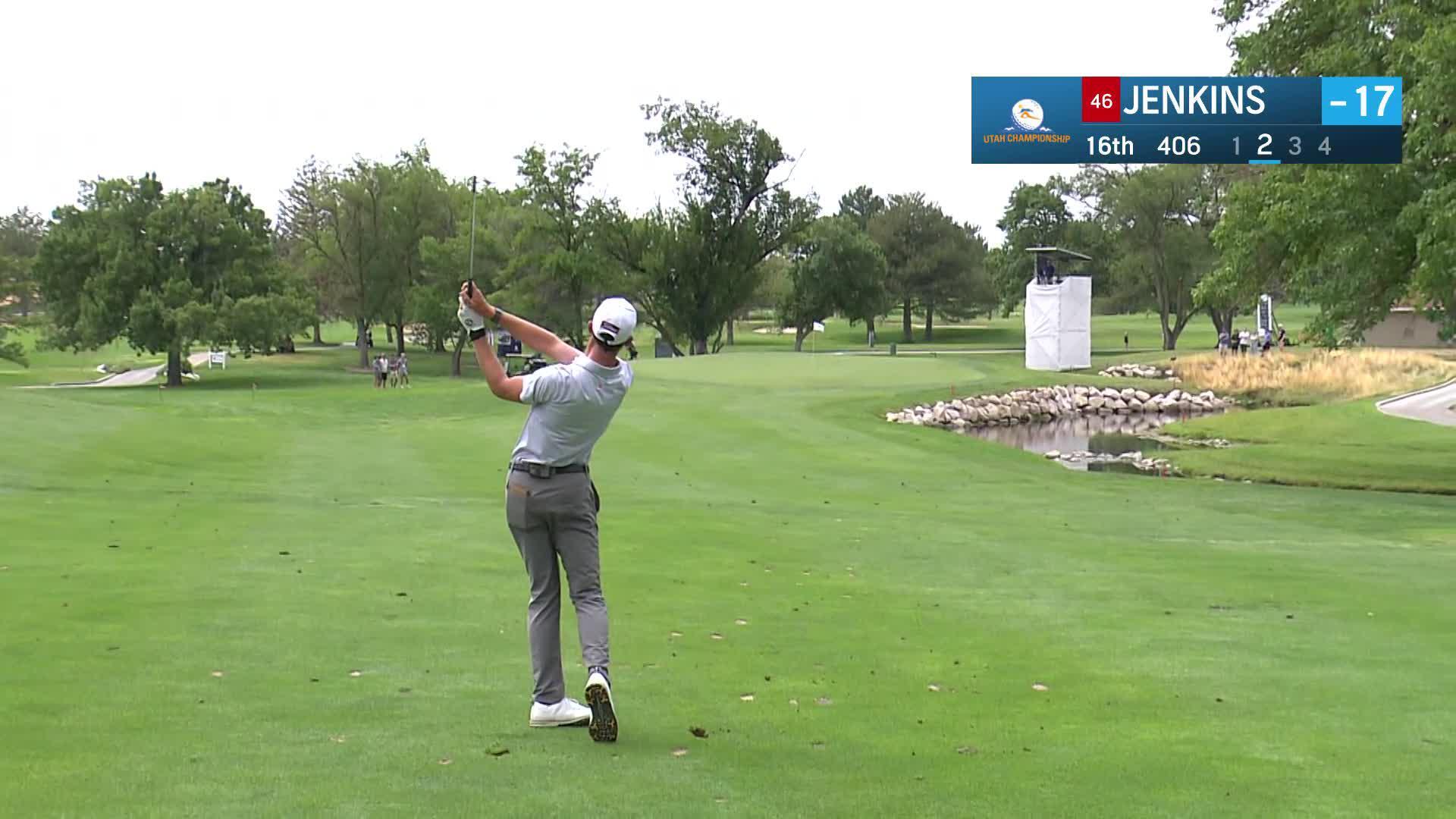 Carter Jenkins spins second to yield birdie at Utah Championship