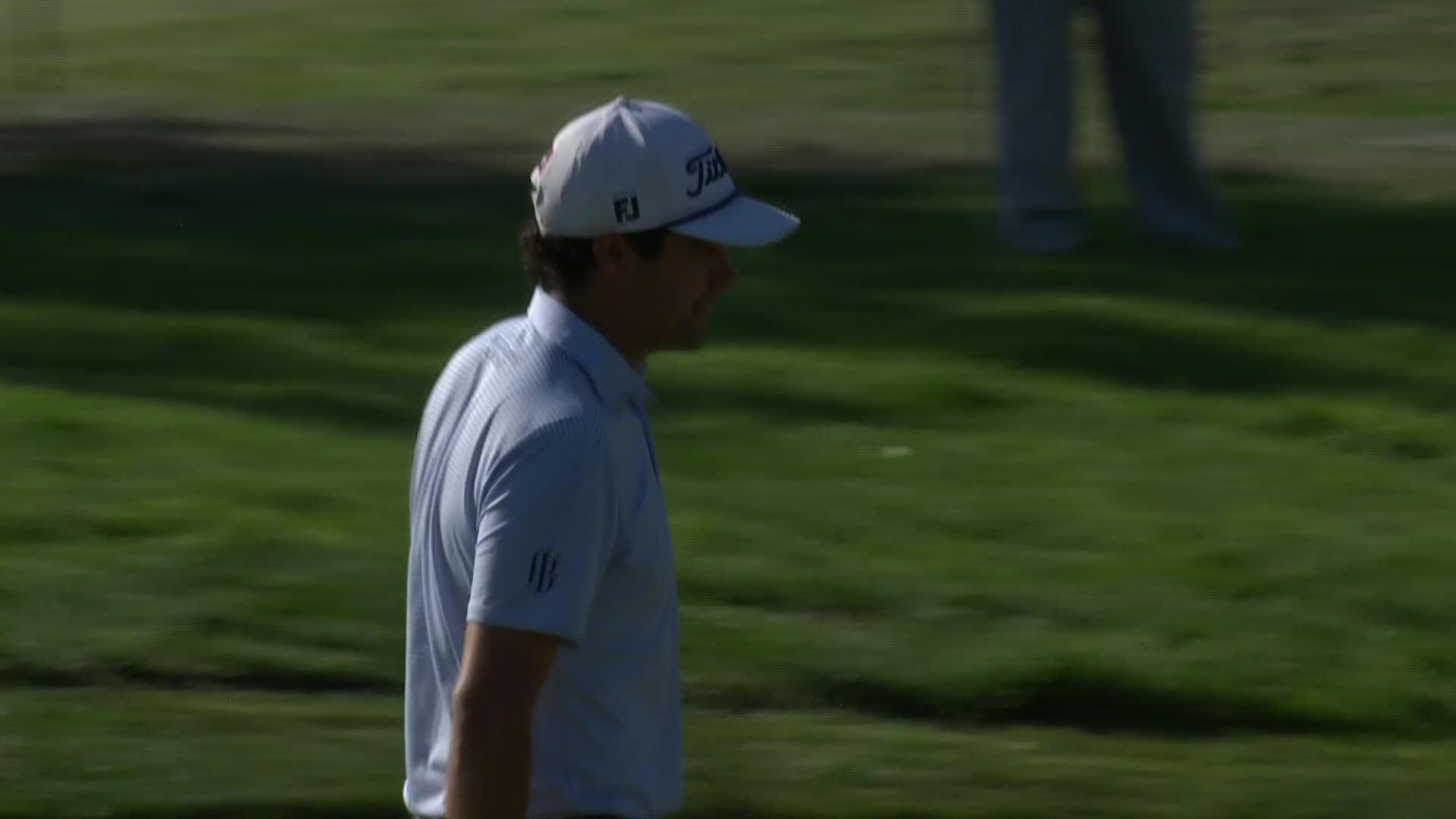 Chris Francoeur makes birdie on No. 15 at Utah Championship