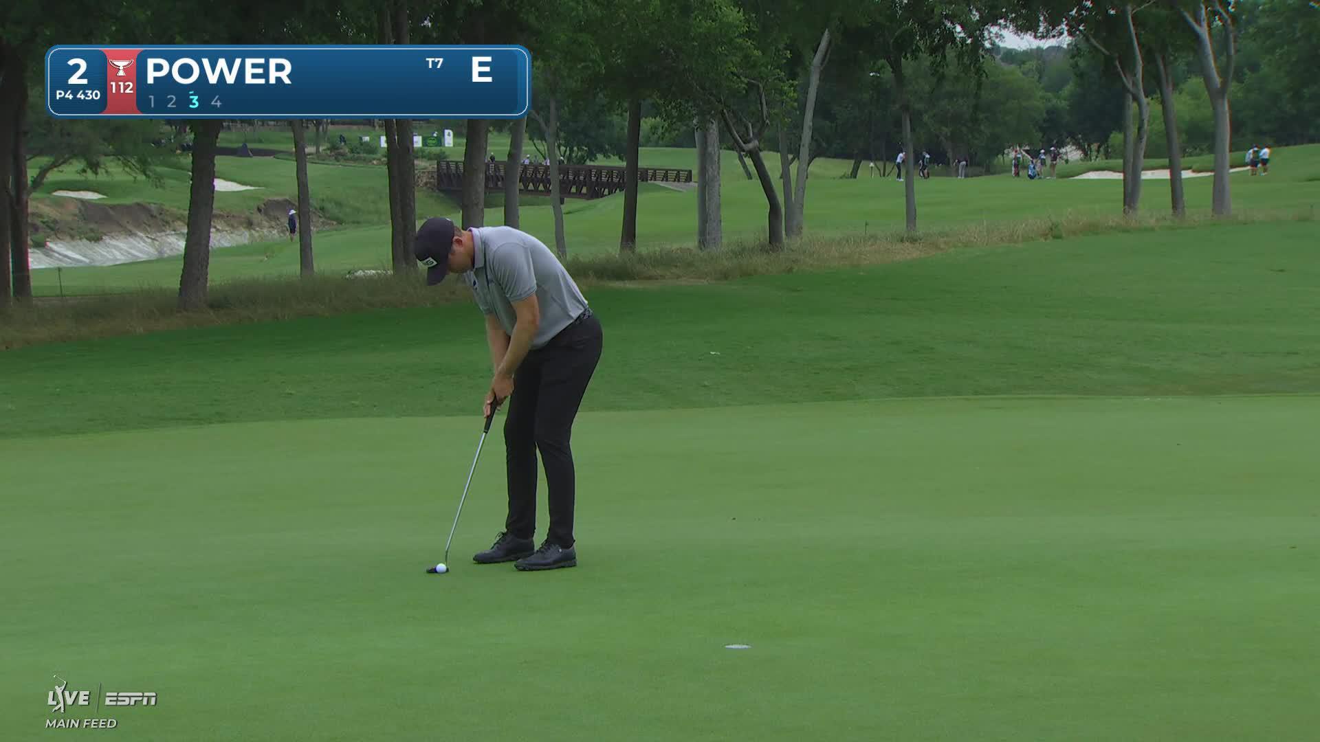 Seamus Power makes birdie on No. 2 at THE CJ CUP