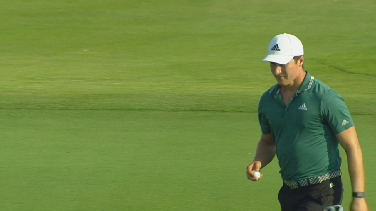 Charlie Saxon holds on with one-shot lead at Zhuhai Championship