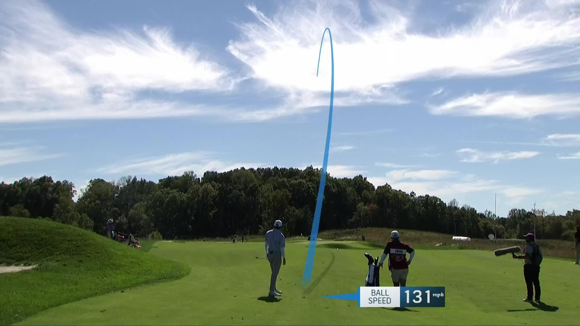 Patrick Cover nearly holes out to set up birdie at Korn Ferry Tour Champ