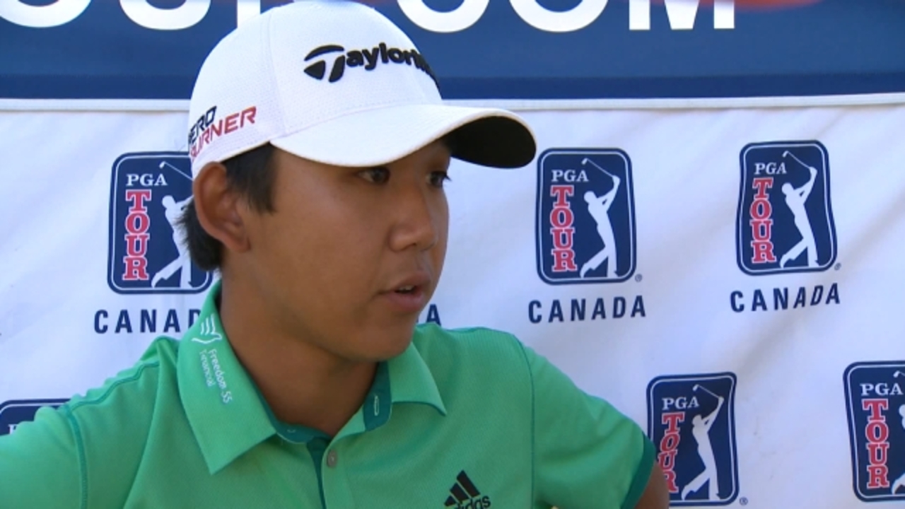 Albin Choi comments after Round 2 of Island Savings Open