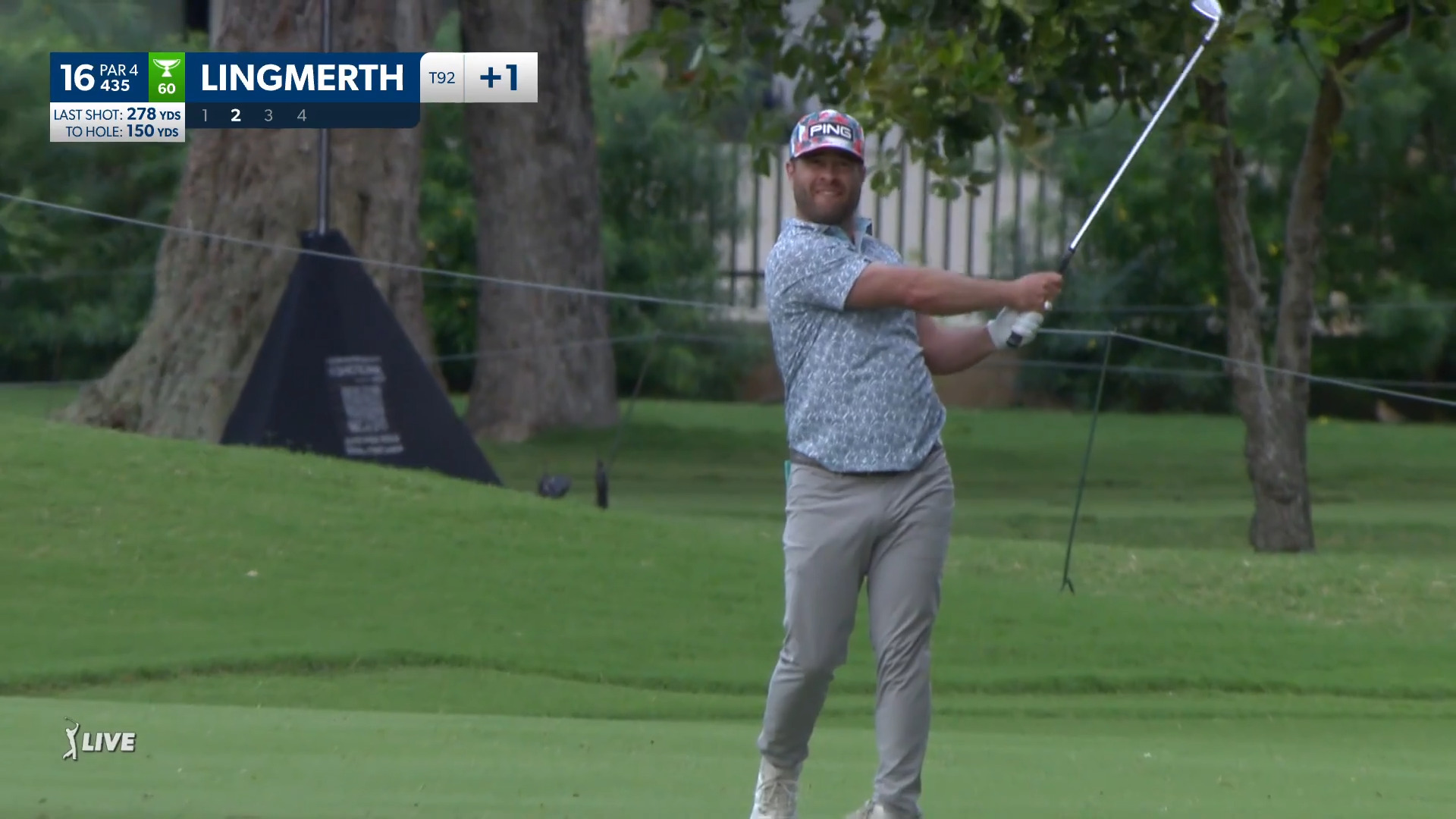 David Lingmerth's approach to 9 feet leads to birdie at Sony Open
