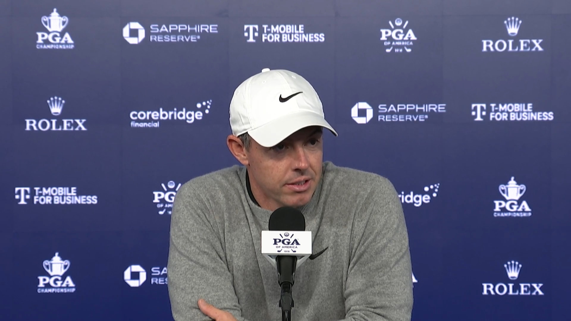 Rory McIlroy on logjam leaderboard after Round 2 at PGA Championship