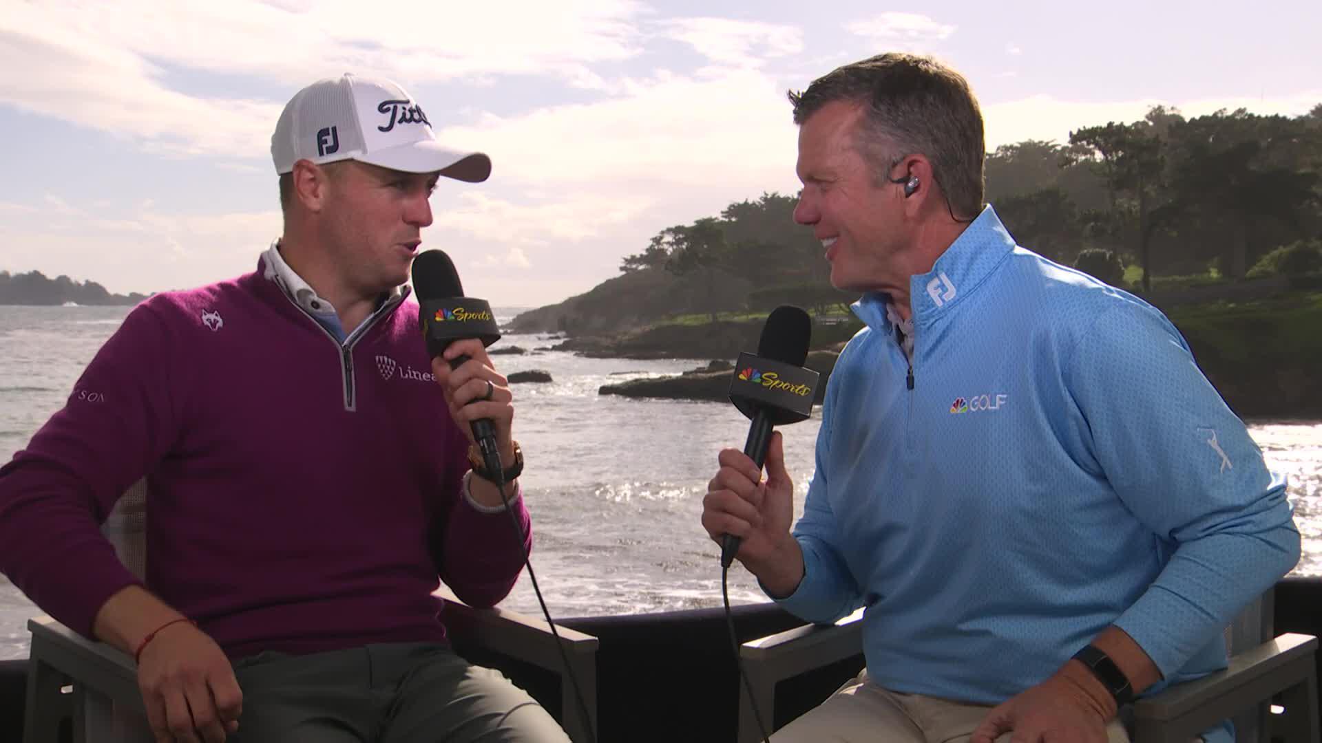 Quietly, Justin Thomas moves into weekend lineup at AT&T Pebble Beach Pro-Am  - PGA TOUR