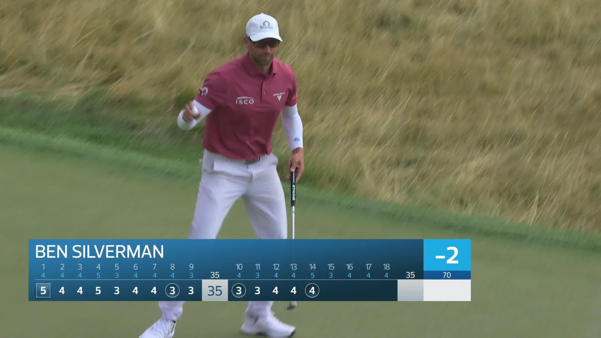 Ben Silverman reaches par-5 No. 14 in two, makes birdie at Rocket Classic
