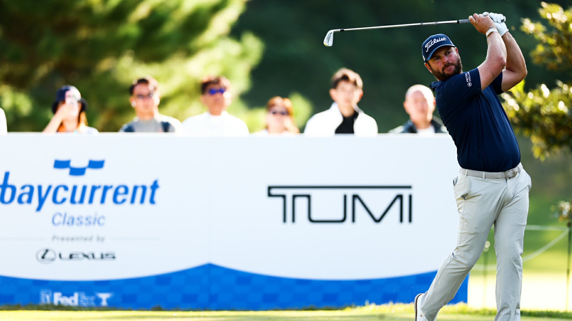 Jordan Smith's tight tee shot is the Shot of the Day