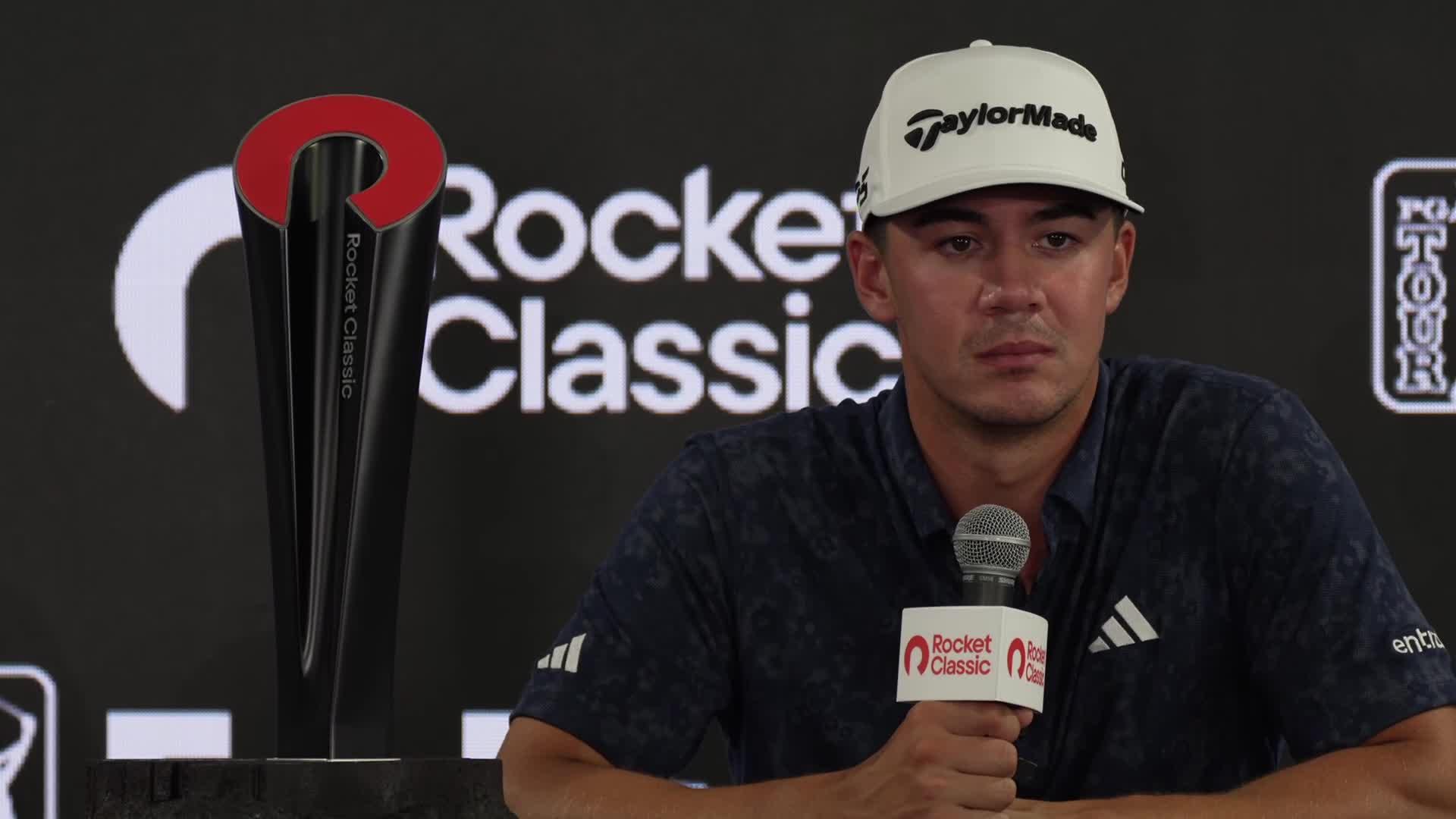 Michael Thorbjornsen's comments after winning Rocket Classic