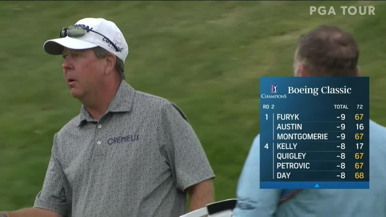 Glen Day uses nice second to set up birdie at Boeing Classic