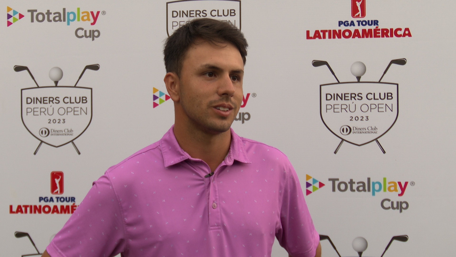 Entrevista con Marcos Montenegro tras su victoria en el Diners Club Perú Open