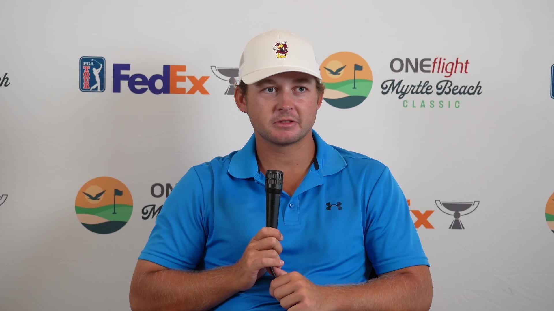 The Q at Myrtle Beach' winner Nathan Franks on preparing for PGA TOUR event