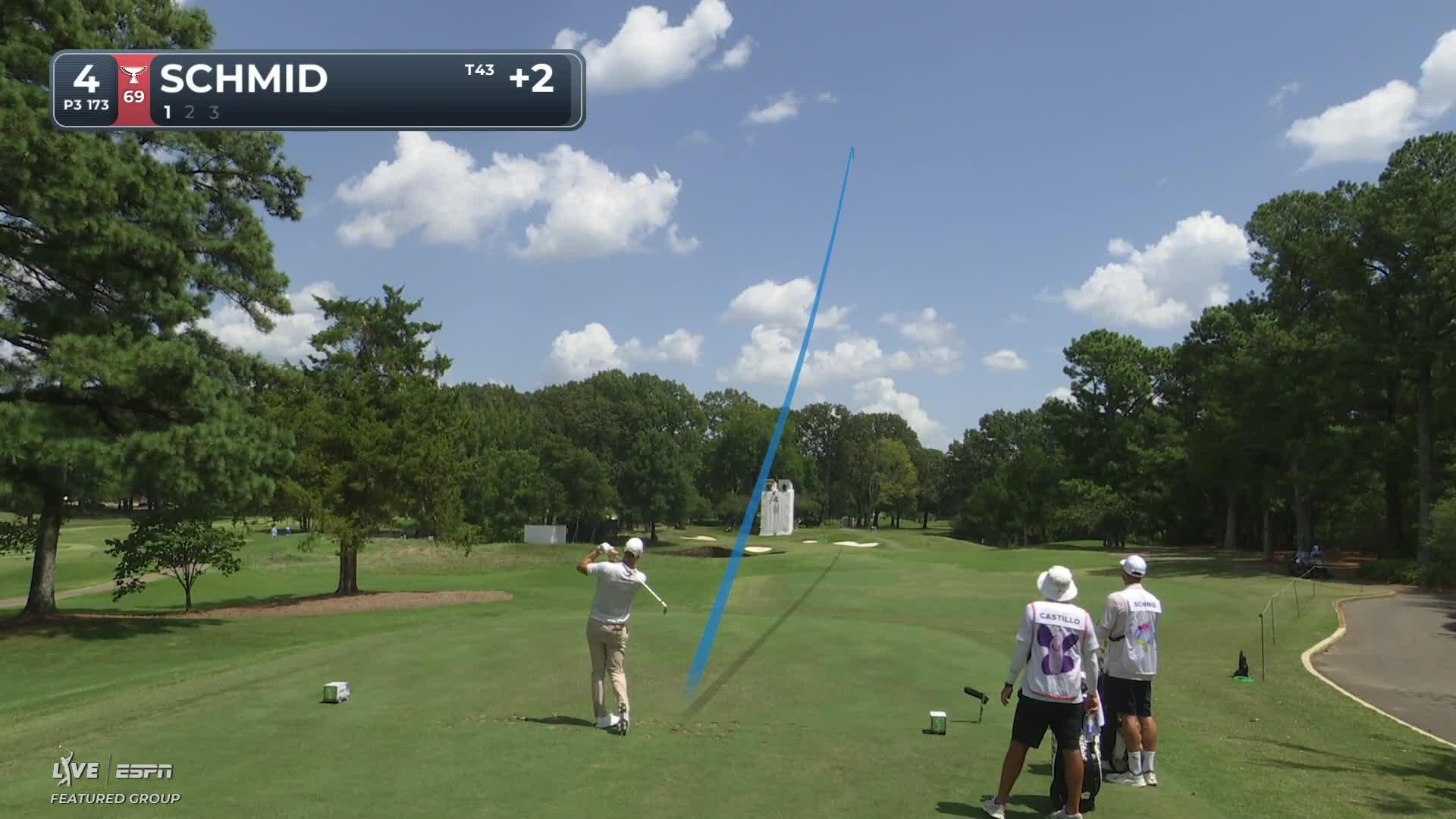 Matti Schmid makes hole-in-one on 173-yard, par-3 fourth at FedEx St. Jude