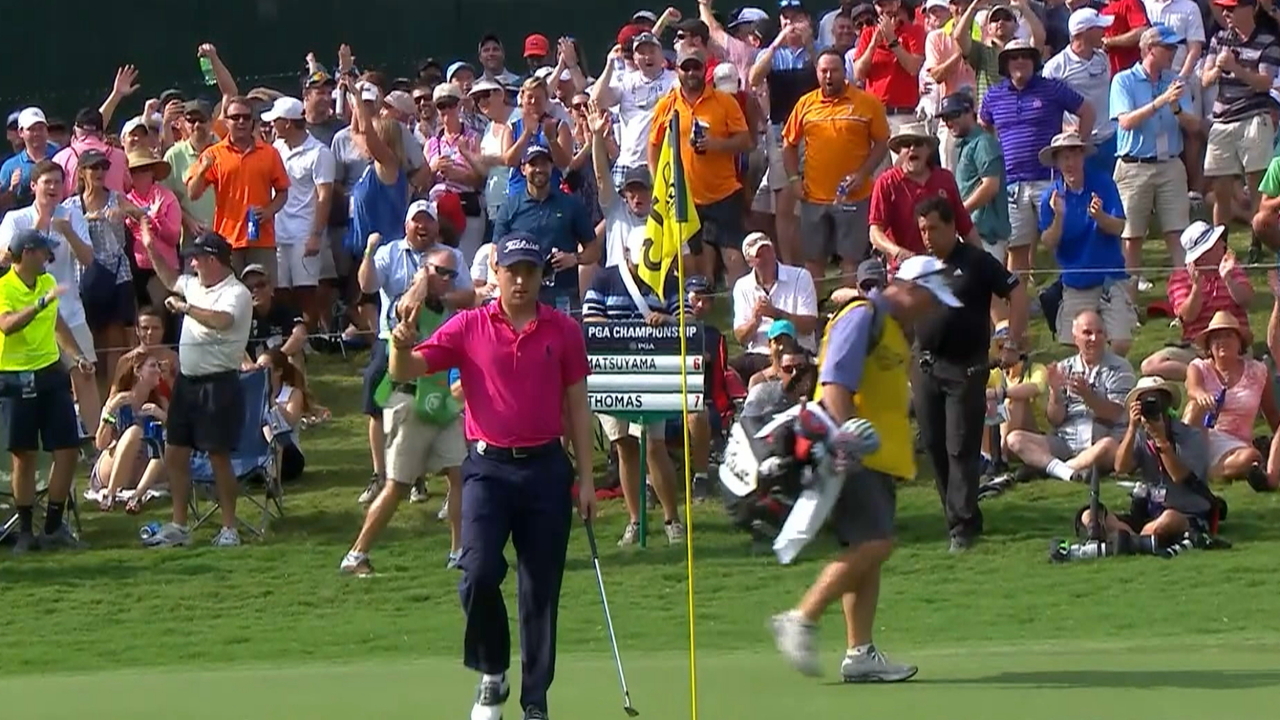 Justin Thomas' cliffhanger birdie leads Shots of the Week