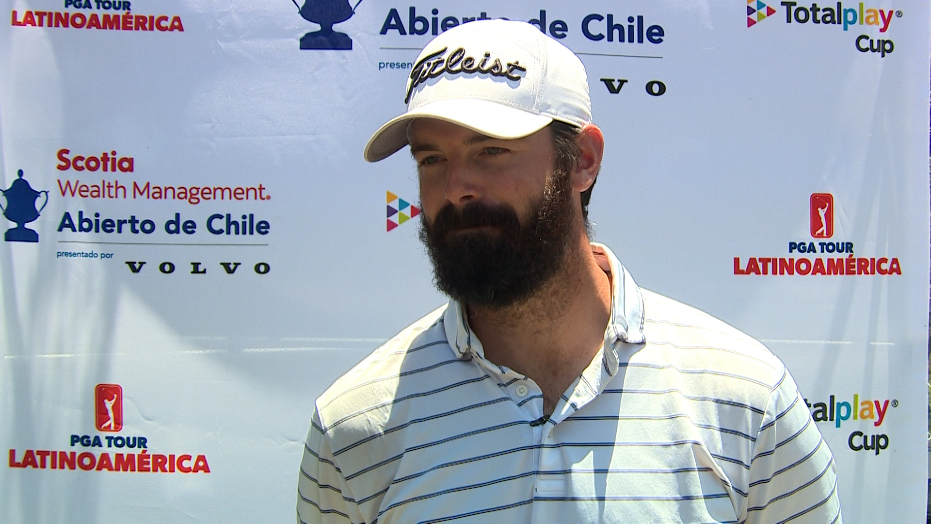 Brian Bullington interview after Round 1 of the Scotia Wealth Management Chile Open