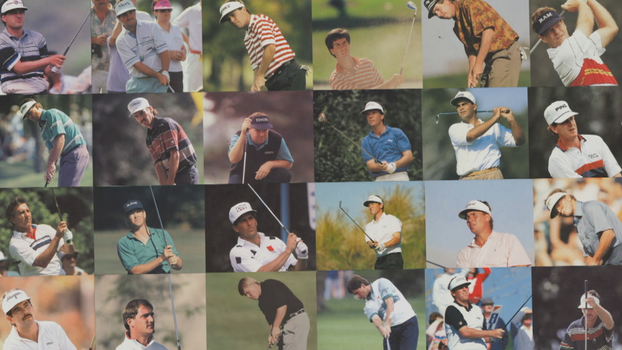 PGA TOUR legends react to 1990 trading cards