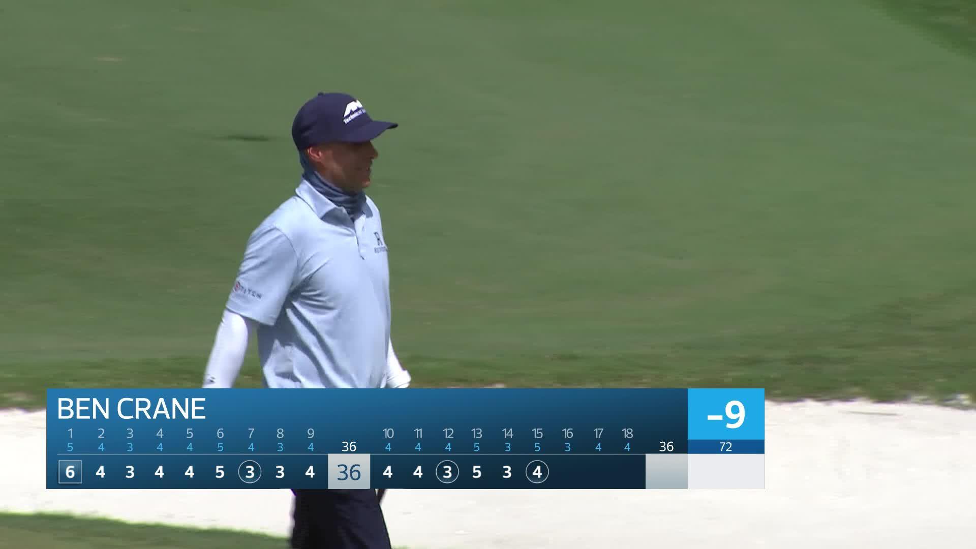 Ben Crane makes birdie on No. 15 at Insperity Invitational