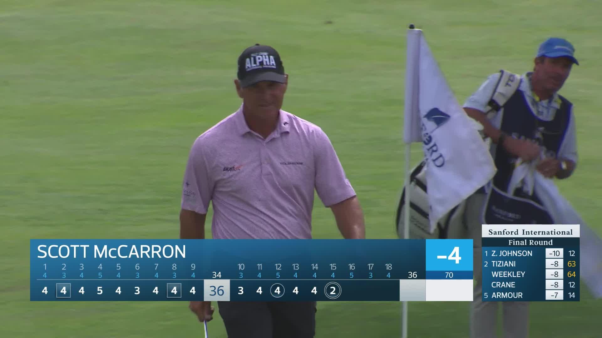 Scott McCarron makes Eagle on No. 15 at Sanford International