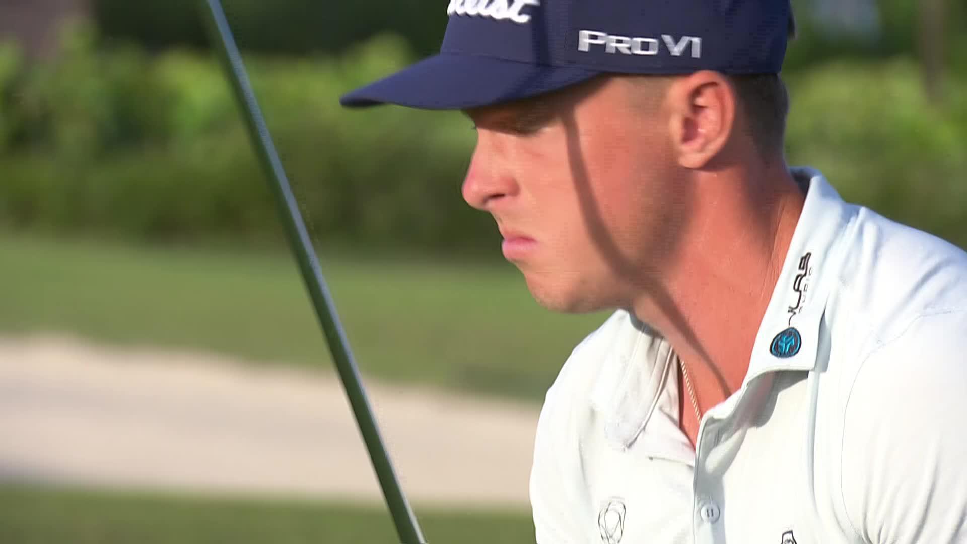 Justin Hastings makes birdie on No. 4 at Bahamas Classic Atlantis