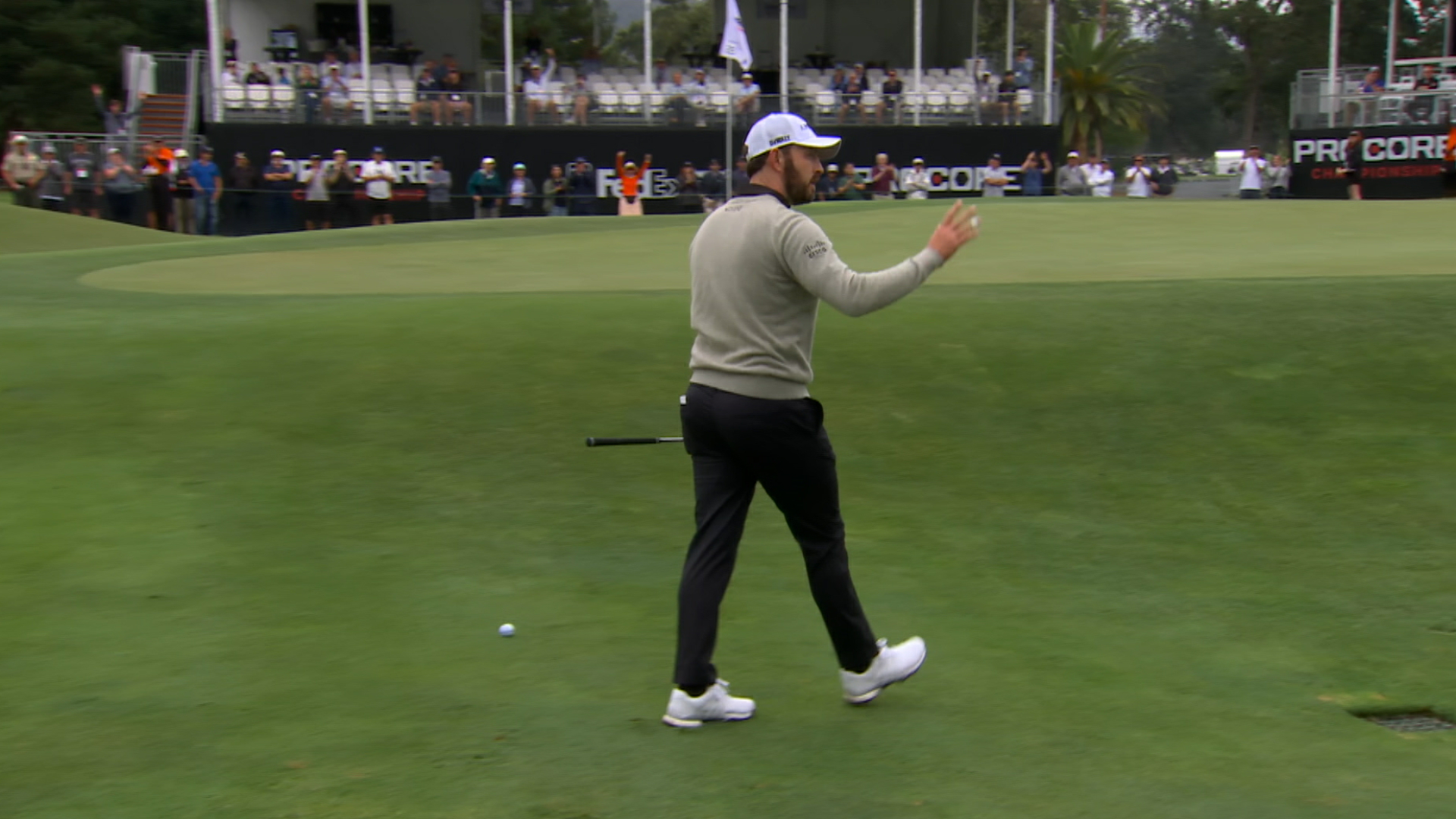 Patrick Cantlay's excellent eagle hole-out is the Shot of the Day