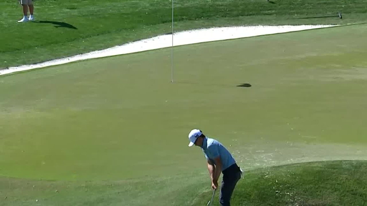 Scott Langley chips in for eagle at THE PLAYERS