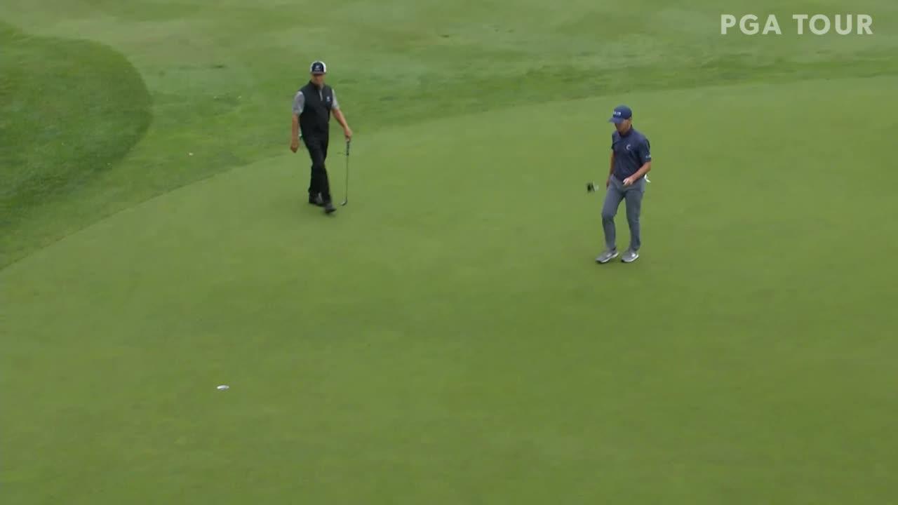 Skip Kendall makes a birdie on No. 8 at DICK'S